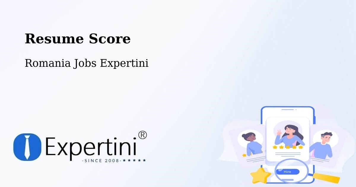 Resume Score & Job Description Match Tool – Sector 3 - Romania Jobs Expertini