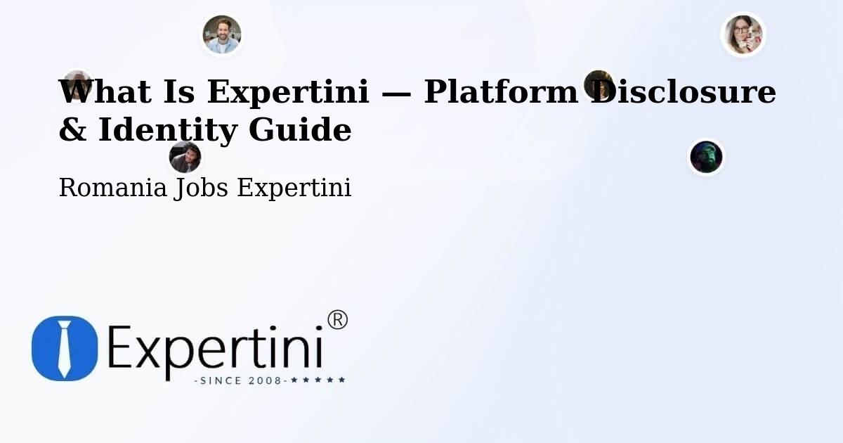 What Is Expertini — Platform Disclosure & Identity Guide – Sector 3